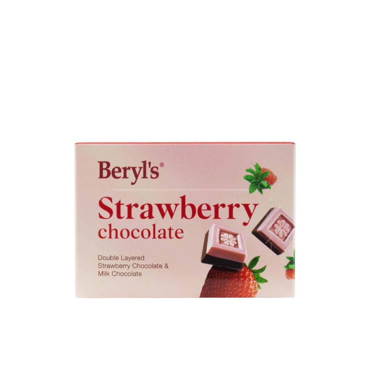 Double Layered Strawberry & Milk Chocolate 60g